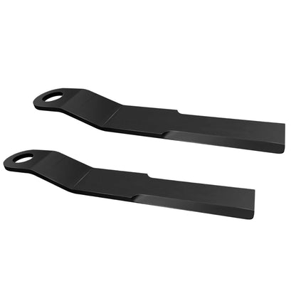 2X Grass Cutter Blades for Mower King Skidsteer Brush Hog (Heavy Duty AR400 Steel)