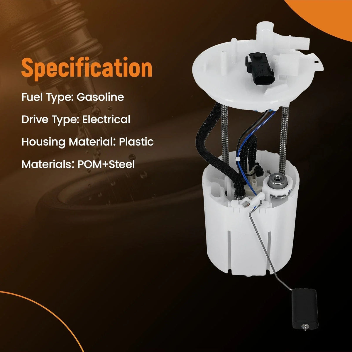 Electric Fuel Pump Assembly for Chevrolet Impala (2015–2020) 2.5L 3.6L
