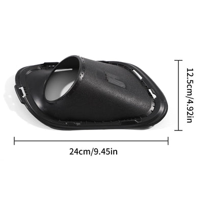 Set of 2 Front Bumper Fog Light Lamp Cover Bezels for Jeep Cherokee (2014–2018)