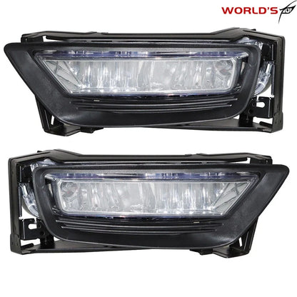 Set of 2 Front Fog Lights with Switch for Honda Accord Sedan (2013–2015)