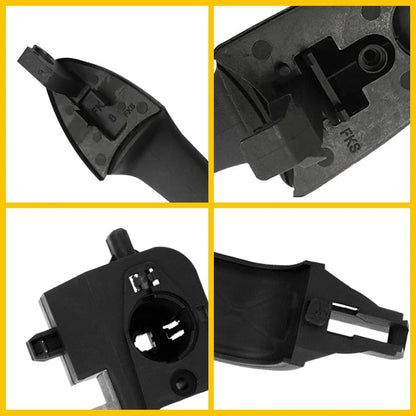 4PCS Exterior Door Handle Set for Ford Focus (2000–2007) Left & Right