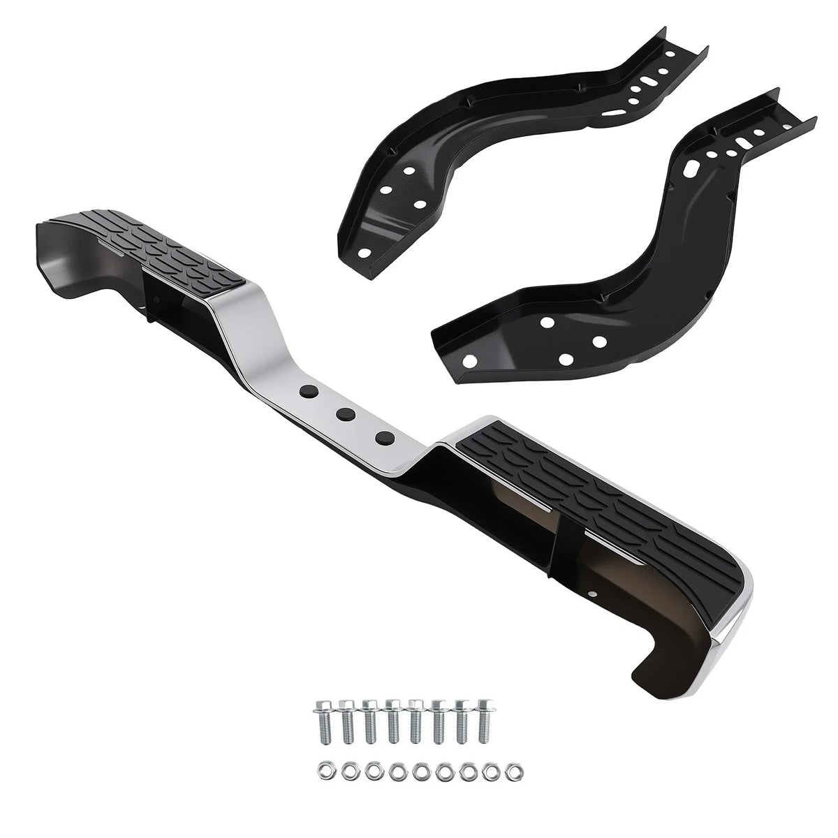 Chrome Rear Steel Bumper Kit for Toyota Pickup (1989–1995) TO1102221