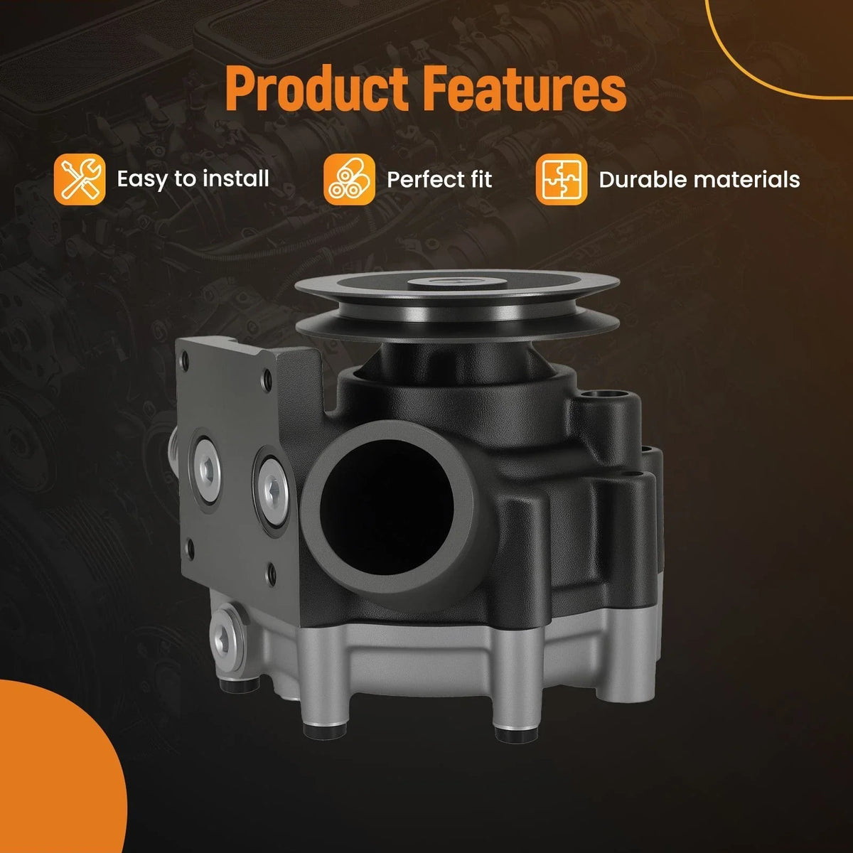 Engine Water Pump for Caterpillar 3116 3126