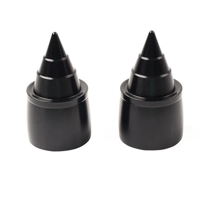 Front Axle Cap Nut Covers for Harley Touring Road Glide Dyna FXD (2000–2023)