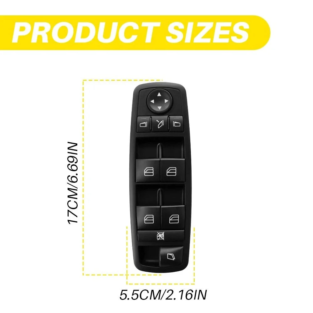 Power Window Control Switch for Mercedes-Benz GL350 GL450 GL550 (2007–2012) 2518300590