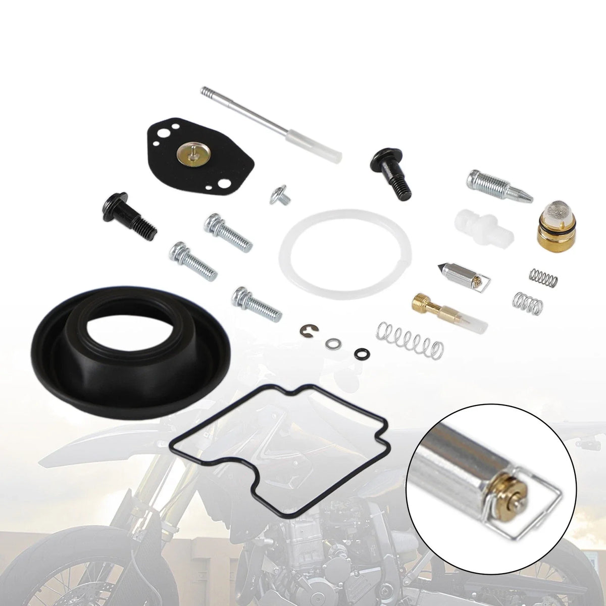 Carburetor Rebuild Kit for Suzuki DRZ400 DRZ400E DRZ400S DRZ400SM (T9)