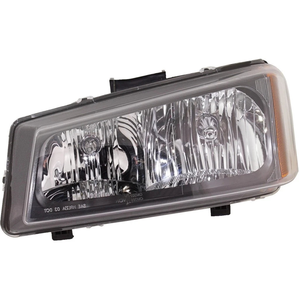 Driver Side Headlight for Chevy Avalanche 2500 (2005–2006) CLX-M1-334-1124L-AFN-CL360A2, GM2502224