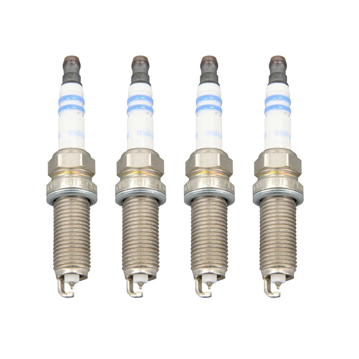 Set of 4 Spark Plugs Bosch Double Iridium 9621 for Lexus Mazda Scion Toyota L4
