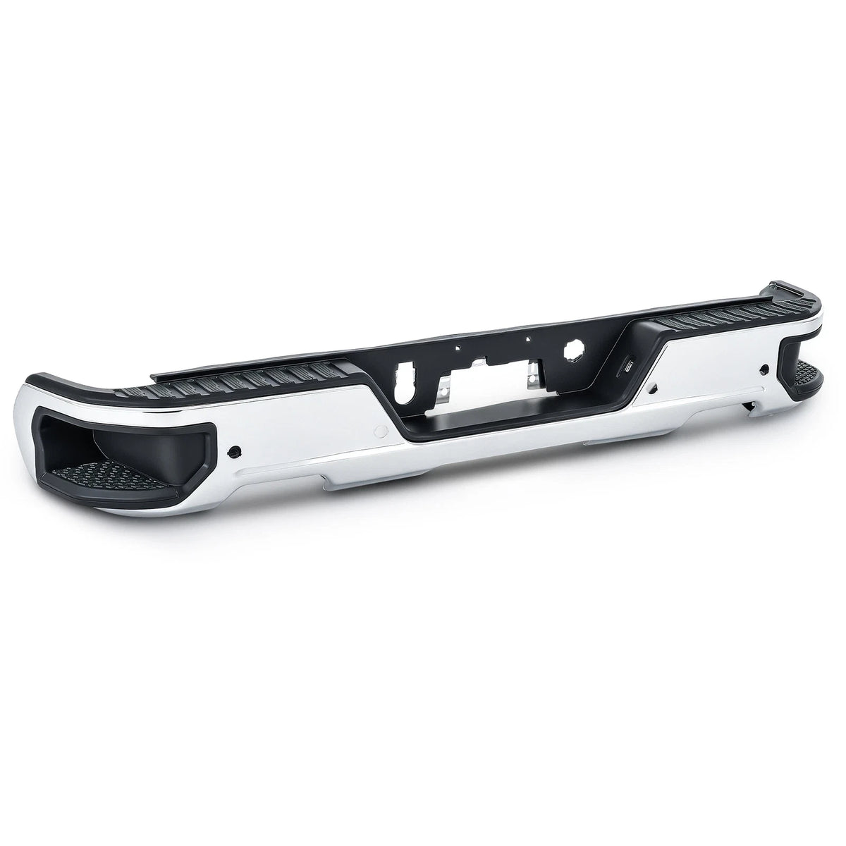 Rear Bumper for Chevy Silverado GMC Sierra (2019–2023) w/ Park Hole Dual