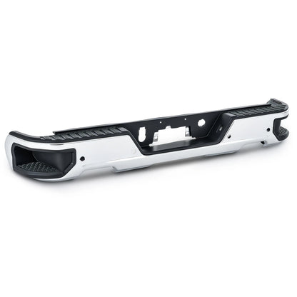 Rear Bumper for Chevy Silverado GMC Sierra (2019–2023) w/ Park Hole Dual