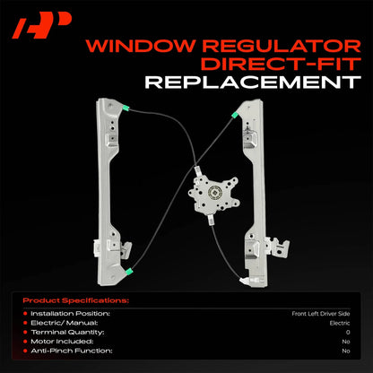 Power Window Regulator for Nissan Altima (2002–2006) 80721-8J000, 740-906