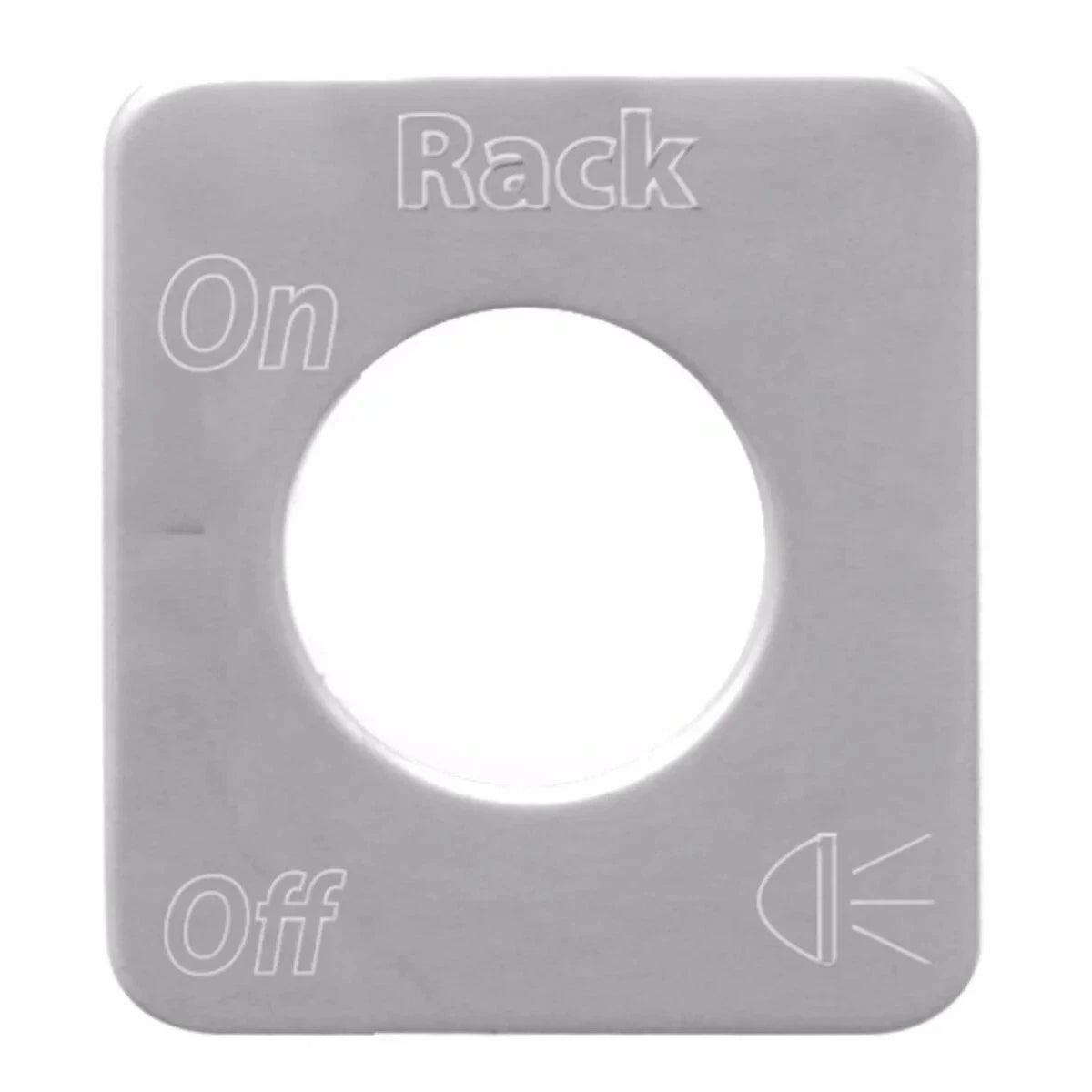 Toggle Switch Plate for Kenworth Rack Lights (68592)