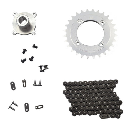 SPI Quick Change Drive Hub, Chain & 28T Sprocket Kit for Arctic Cat 120 (2010–2019)