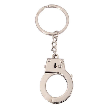Set of 5 Mini Handcuffs Keychain Key Ring