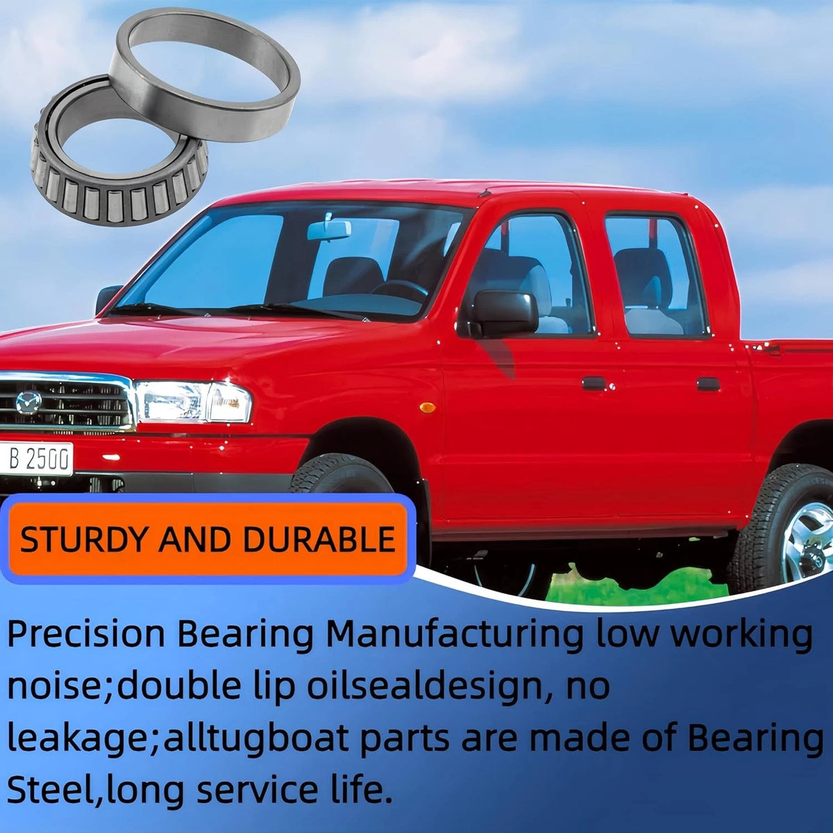 Front Wheel Bearing & Seal Kit for Ford Ranger 2WD, Explorer (1998–2011)