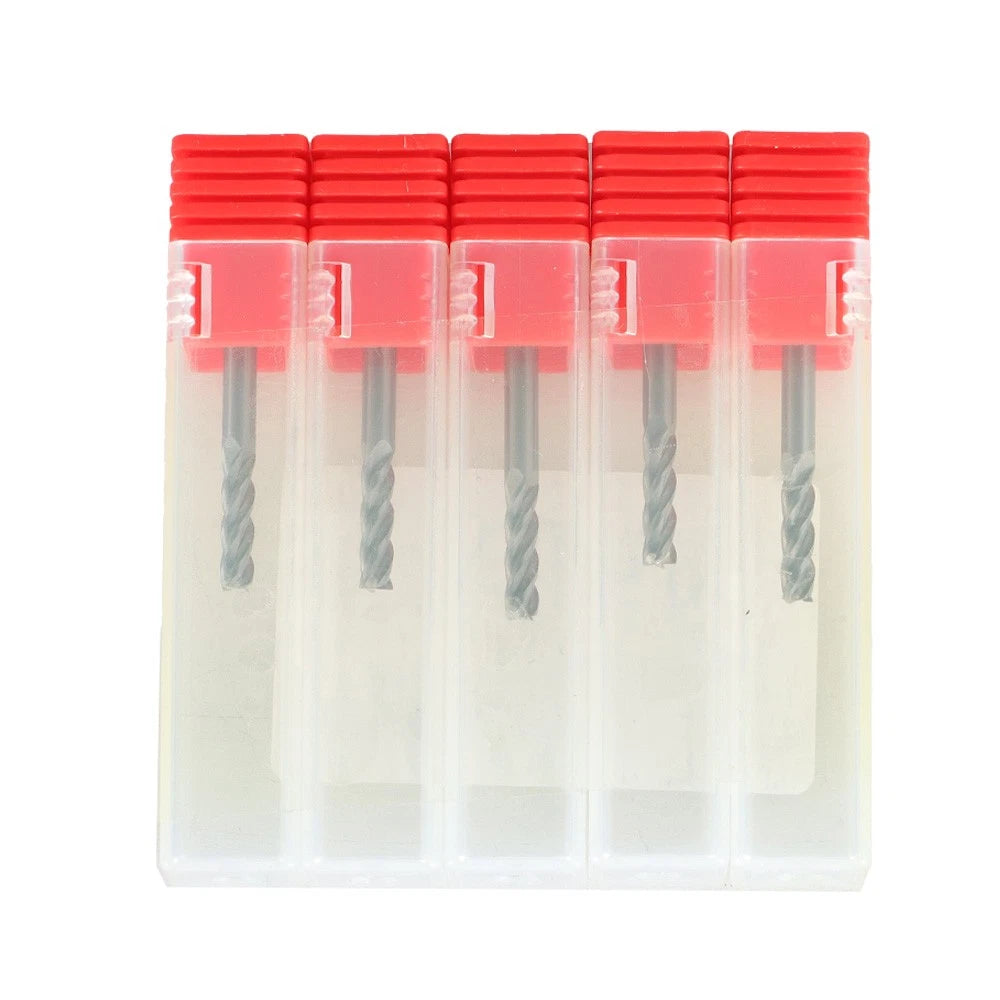 5X 1/8" 4 Flute Ball Nose Carbide End Mill for Various Applications