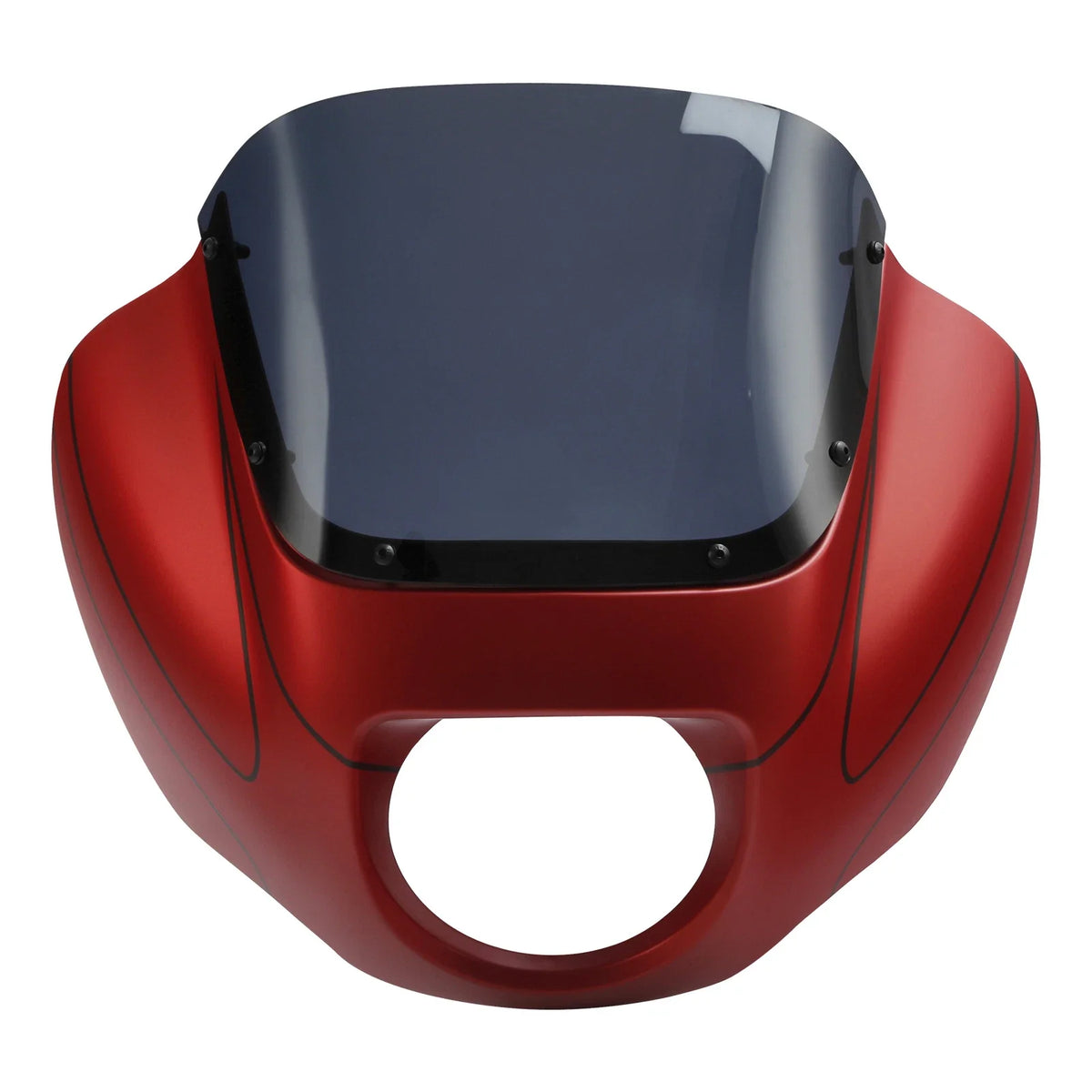 Fairings Windshield Bracket for Harley Softail FXST (2018–2025) Wicked Red Denim