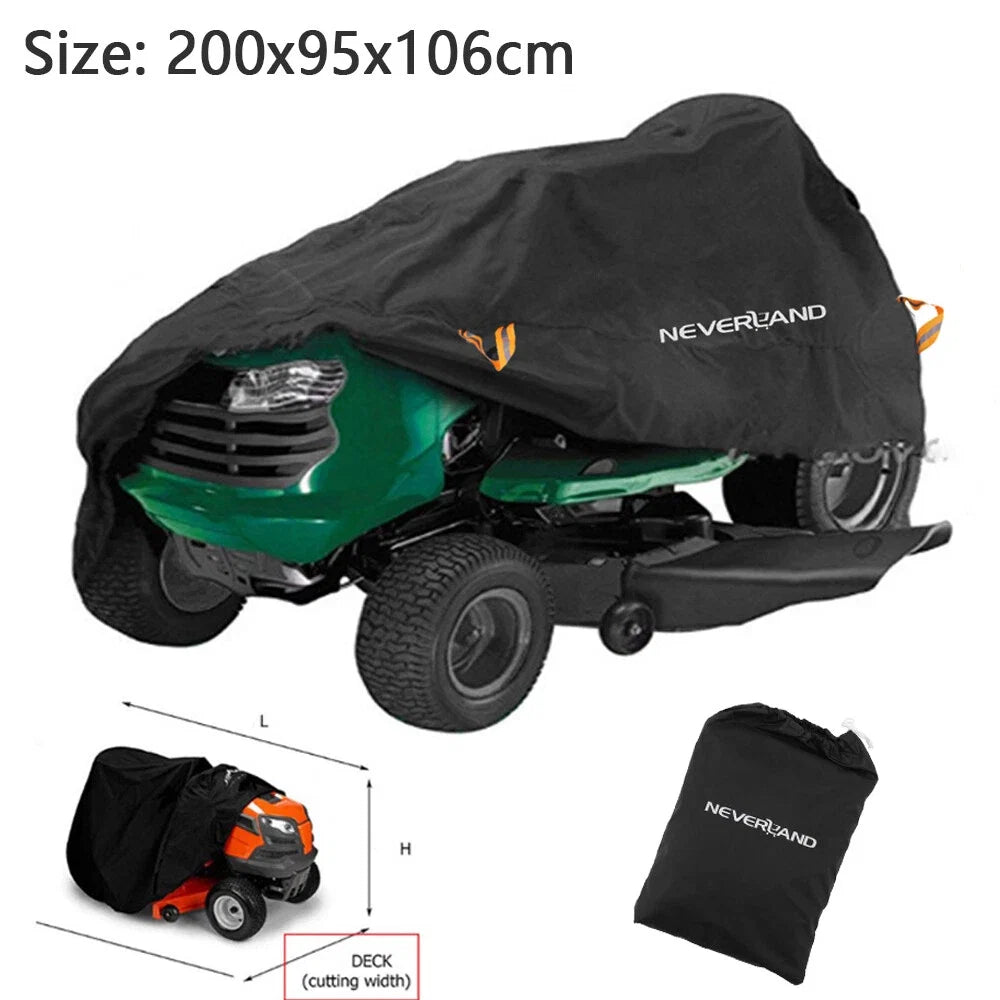 Lawn Mower Cover for 78'' Mowers (Waterproof, UV, Rain, Dust, Snow Resistant)