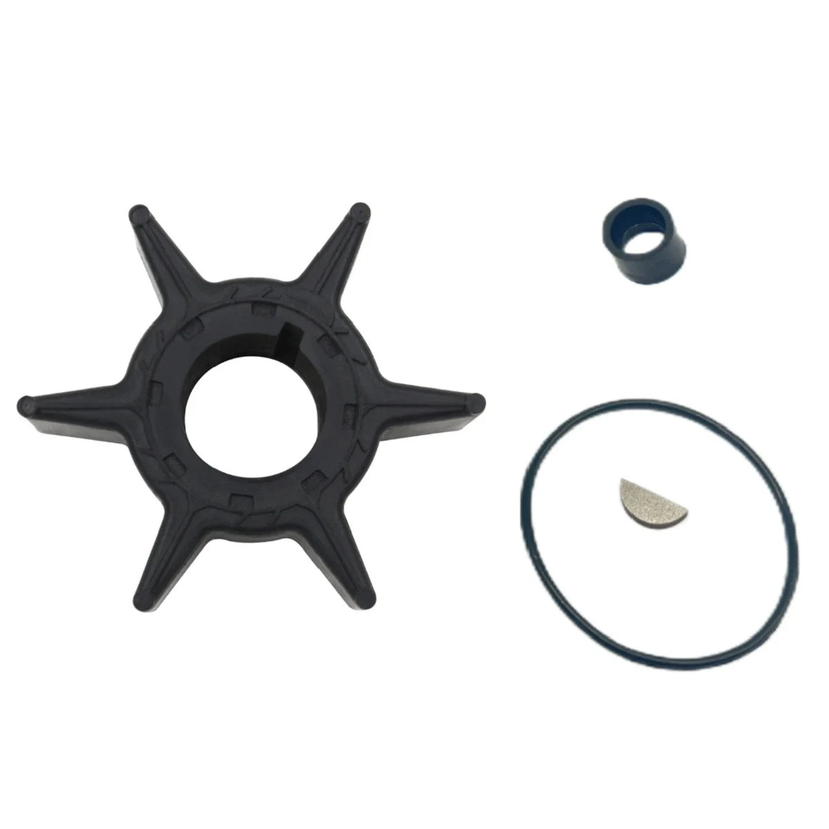 Water Pump Impeller Kit for Yamaha 2-Stroke 30hp & 4-Stroke 25hp (61N-W0078-01)
