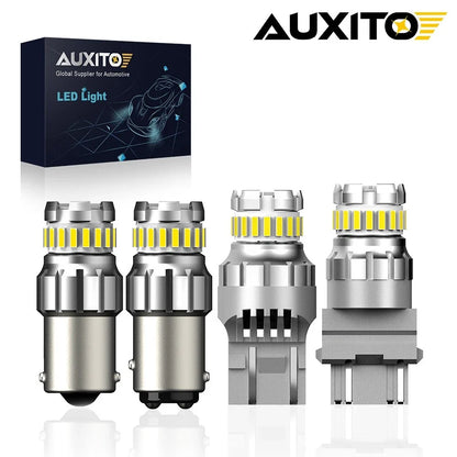 2X LED Tail Stop Brake Turn Signal Light Bulbs for AUXITO 1157 7528 2357 3496