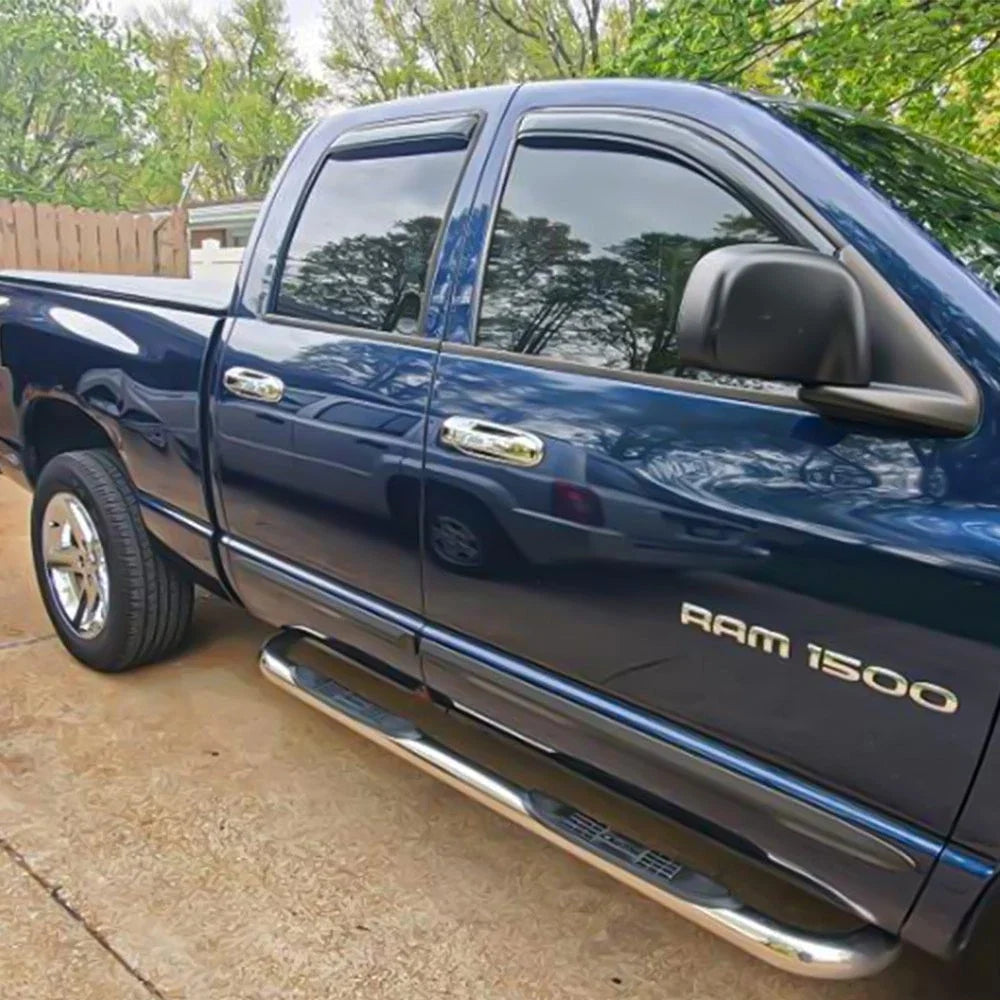 Set of 4 Chrome Door Handle Covers for Dodge Ram 1500 (2002–2008) & Dakota (2005–2011) EPY