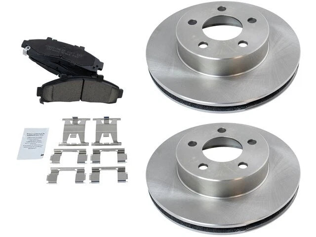 Brake Pad and Rotor Kit for Mazda B4000 (1998–2002) 13357MJCQ