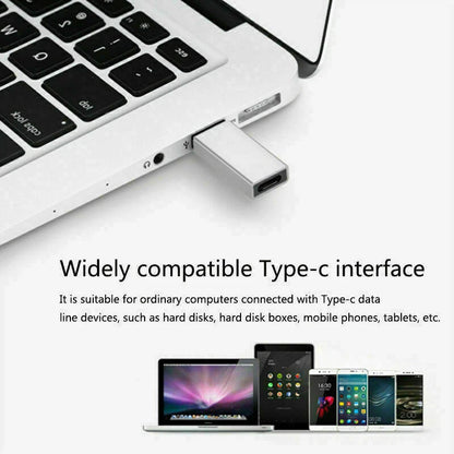 2 Pack USB C 3.1 Type C Female to USB 3.0 Type A Male Adapter