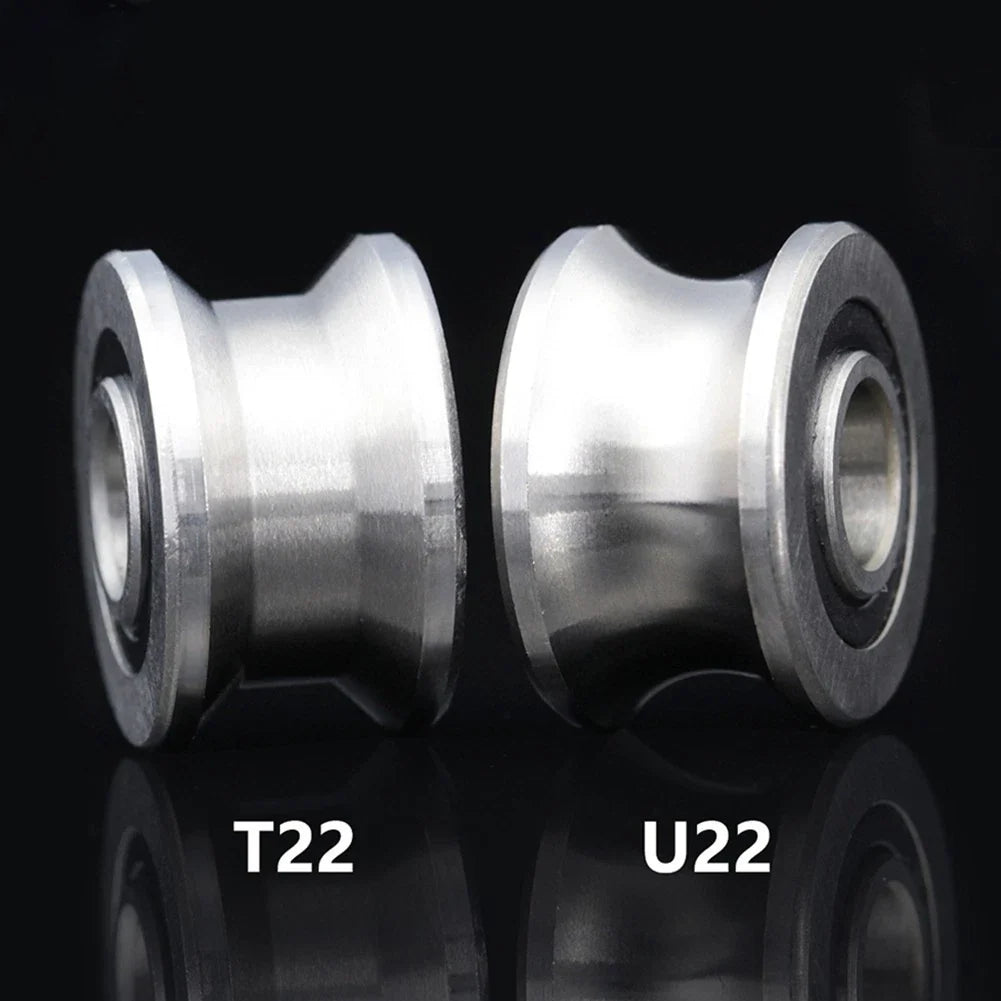 Track Pulley Bearing for Motors (Stainless Steel, High Load Capacity)