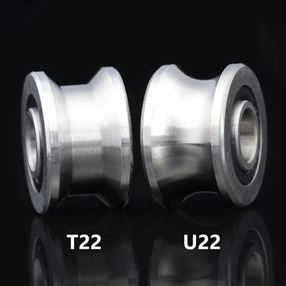 Track Pulley Bearing for Motors (Stainless Steel, High Load Capacity)