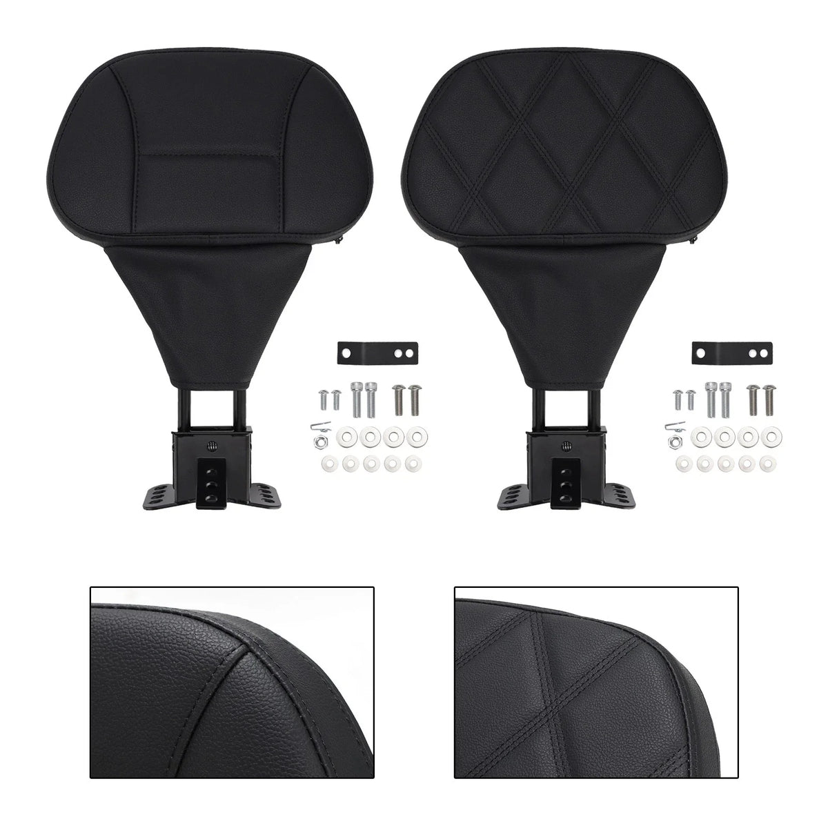 Driver Backrest Pad for Harley Davidson Street Electra Road Glide Road King Tri Glide (1988–2008)
