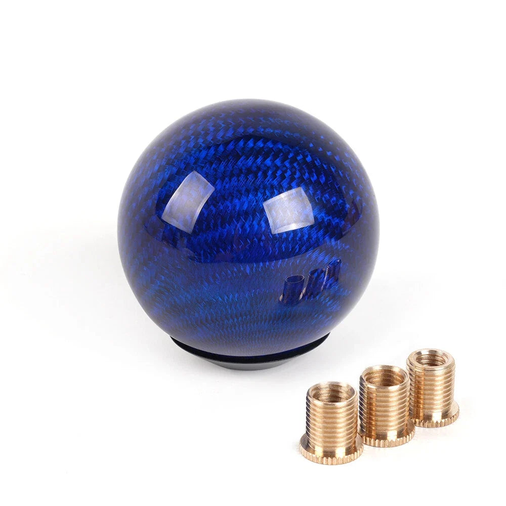 Carbon Fiber Manual Gear Shift Knob for Universal Fit (No Specific Year)