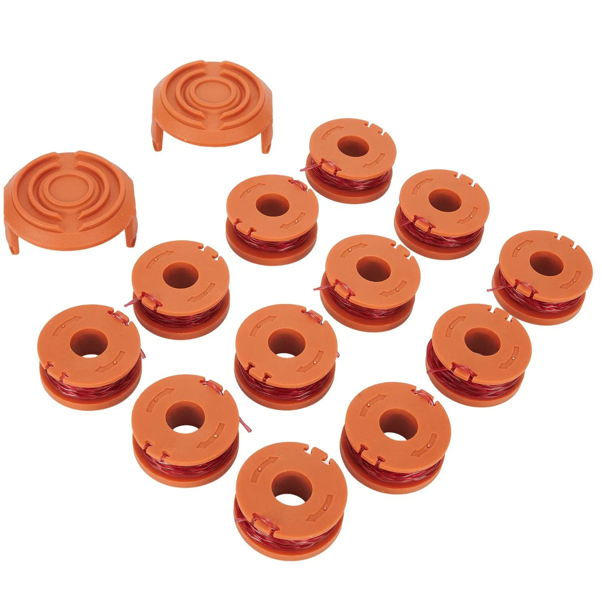 Trimmer Spool Line with Cap for Worx WG154 WG163 WG180 WG175 WG155 WG151 WG160