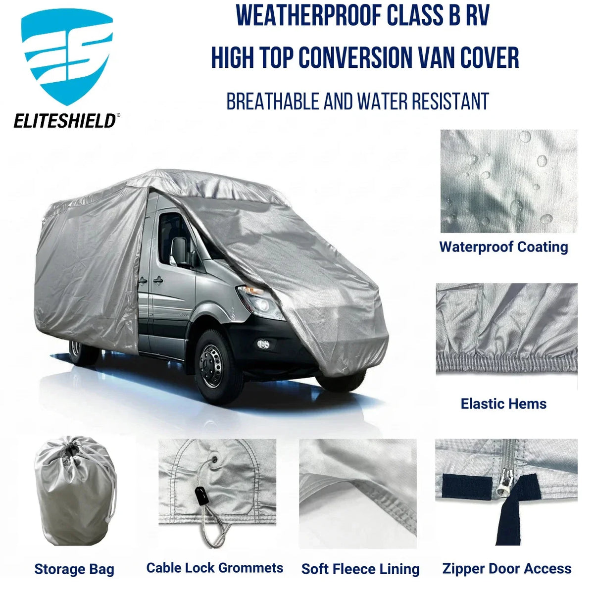 Waterproof Cover for Roadtrek Class B RV 200 VERSATILE (200–200)