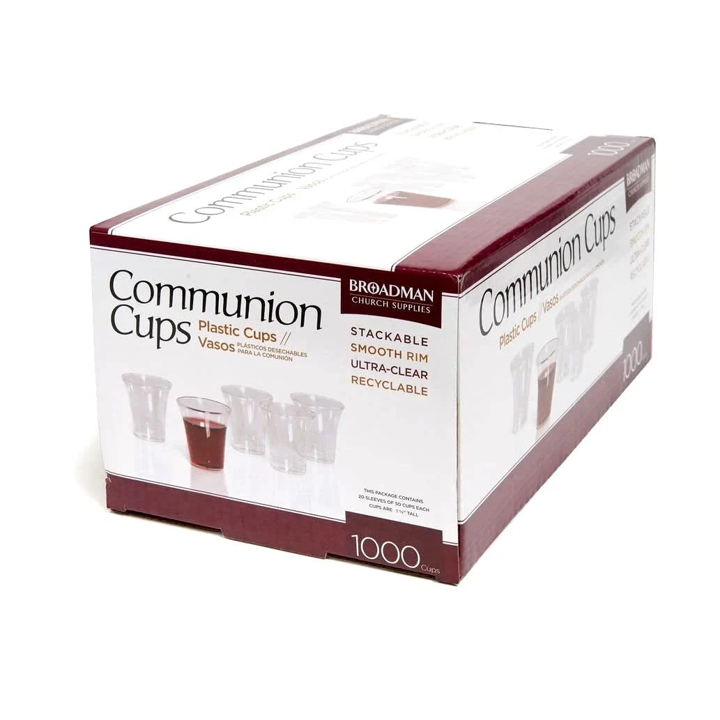 Set of 4 Disposable Plastic Cups, 0.7 Ounces, Clear