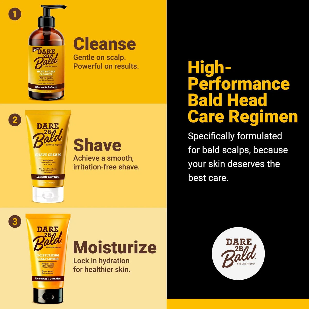 Moisturizing Scalp Treatment for Dare 2B Bald (Pack of 1)