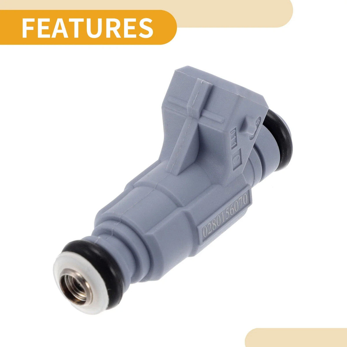 1 Pc Fuel Injector No. 0280156070/06B133551N for Audi A4 1.8T (2004–2008)