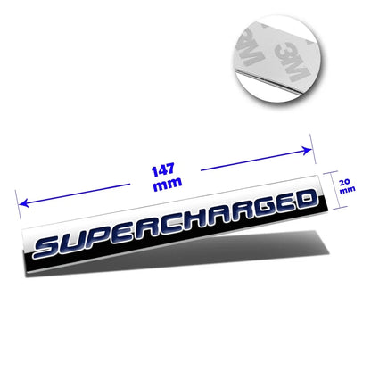Polished Metal 3D Decal Blue Emblem for Toyota Mini Ford