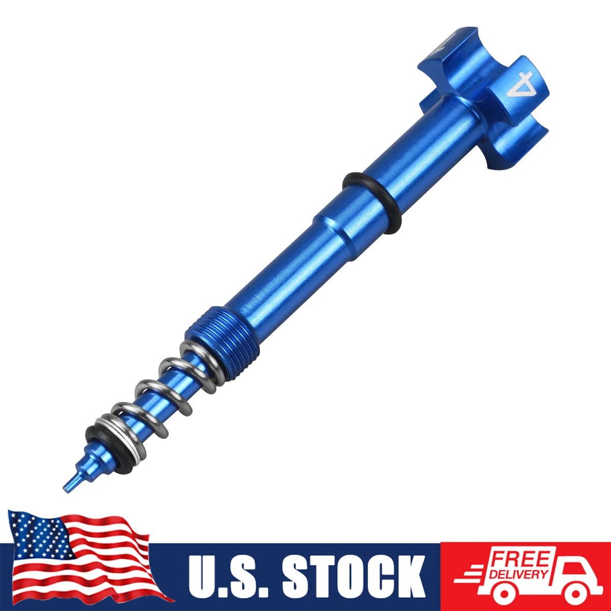 CNC Carb Air Fuel Mixture Screw Adjuster for Kawasaki KX450F KX250F (2006–2008)