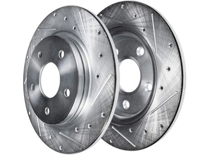 Set of 2 Rear Brake Rotors for Cadillac DeVille (2000–2005) 75619RBXD