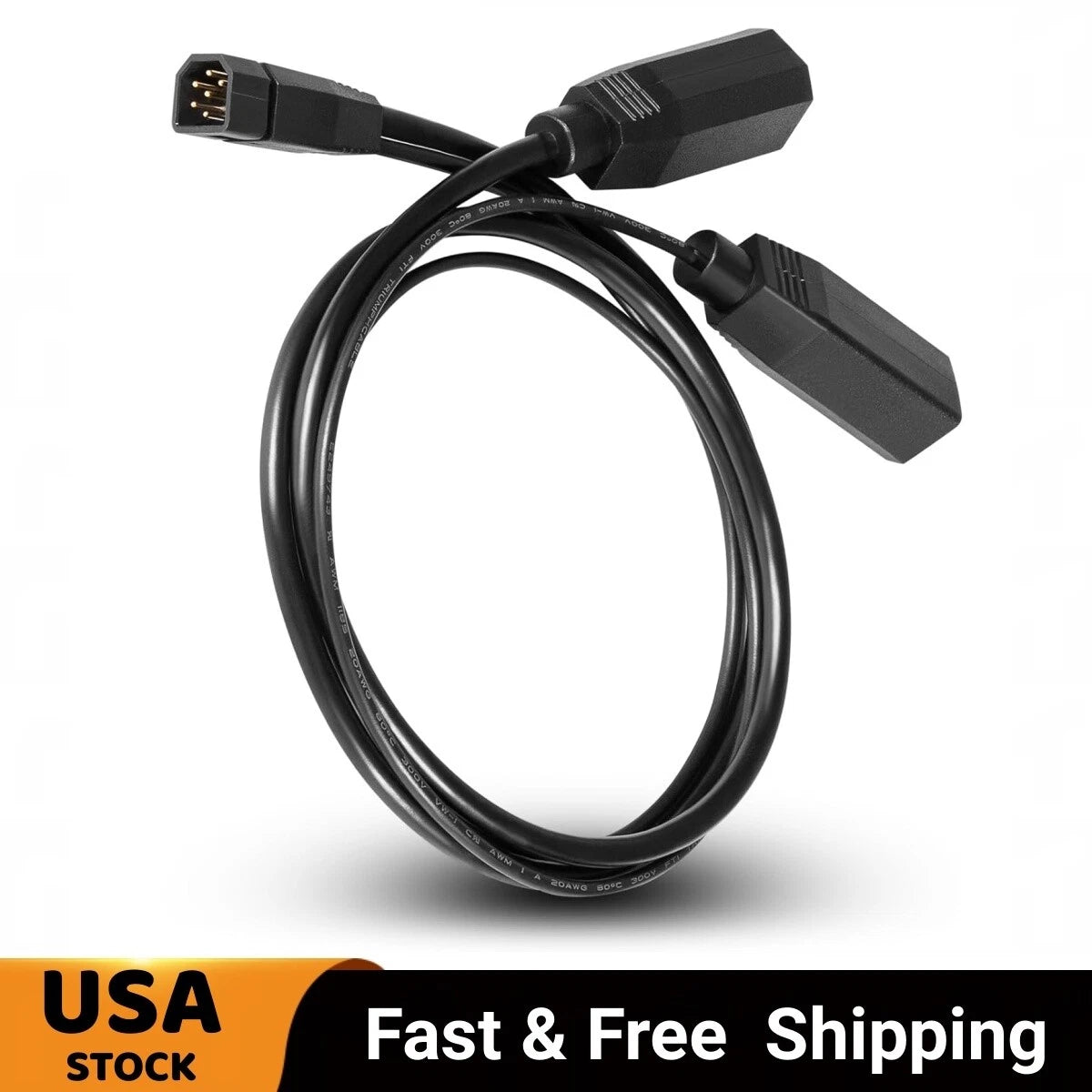 9-Pin Dual Beam Splitter Cable for Humminbird 720101-1