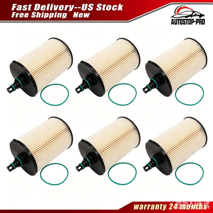 6PCS Fuel Filter for Volvo Heavy-Duty Truck and Car Models (24137737, 24137493)