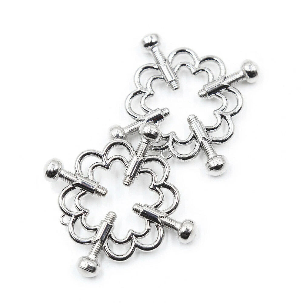 Adjustable Nipple Clamp Clips for Women - BDSM Play