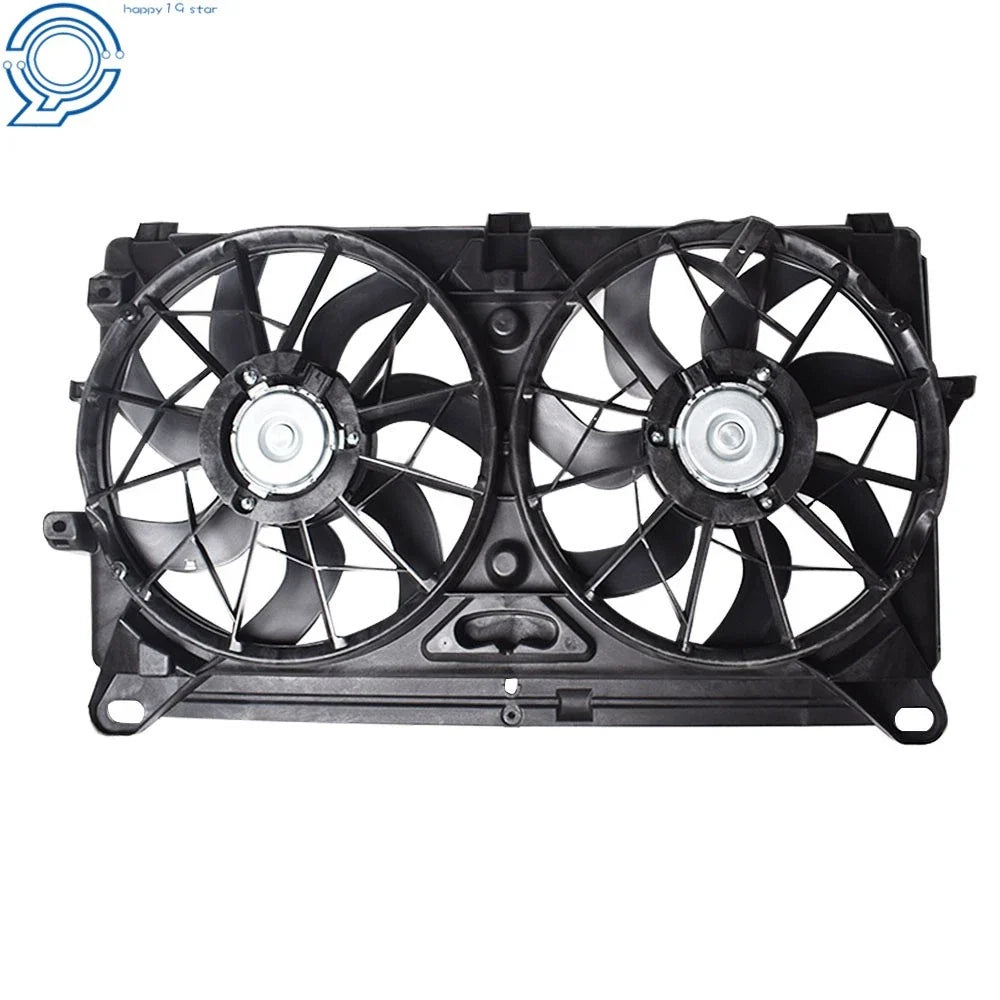 Radiator Condenser Cooling Fan for Silverado Yukon Sierra 5.3L 6.0L 6.2L 4.8L