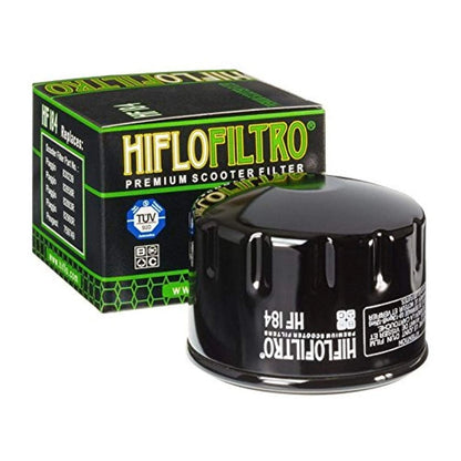 Hiflo HF184 Oil Filter for Aprilia & Piaggio (OEM Replacement)