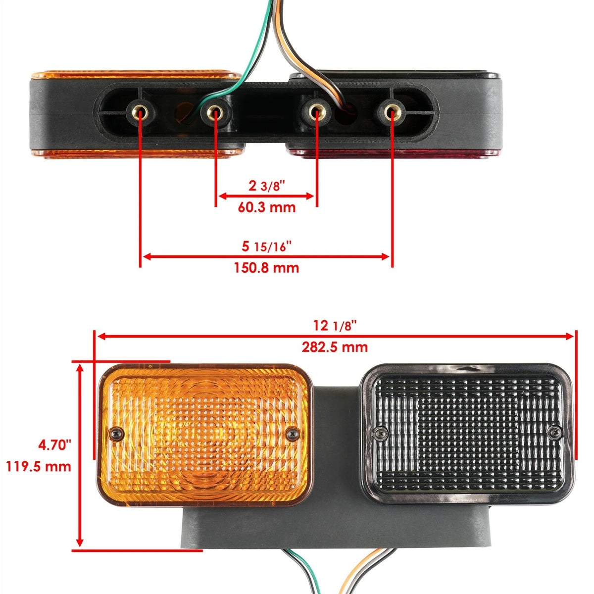 Left & Right Taillight for John Deere 1023E 1026R (2015–2023)