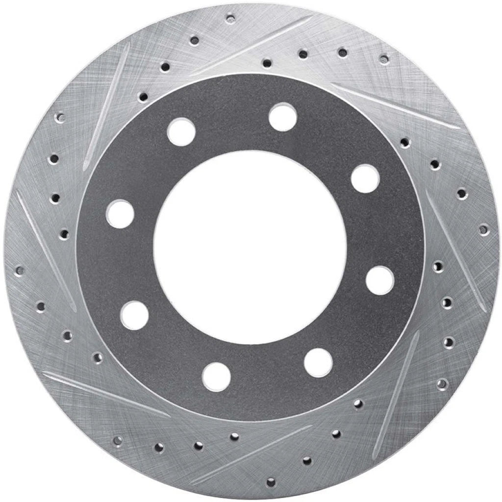 Set of 2 Drilled and Slotted Rotors for Chevy Avalanche 2500 (2002–2006) ALX-PAU-DF-7512-48036-CLA3