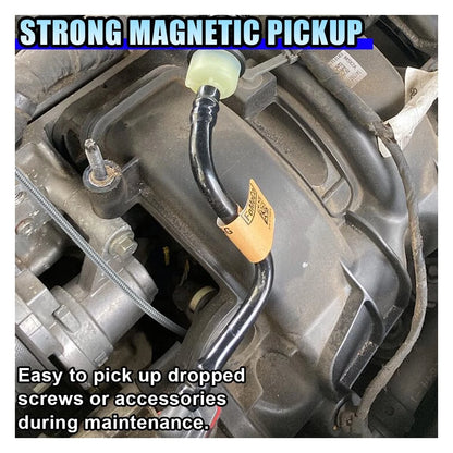 24 Inch Bendable Magnetic Pickup Tool for Automotive Use
