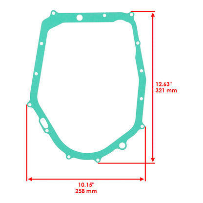 Clutch Cover Gasket for Yamaha Warrior 350 YFM350X (1987–2004) TS1410GT405MG