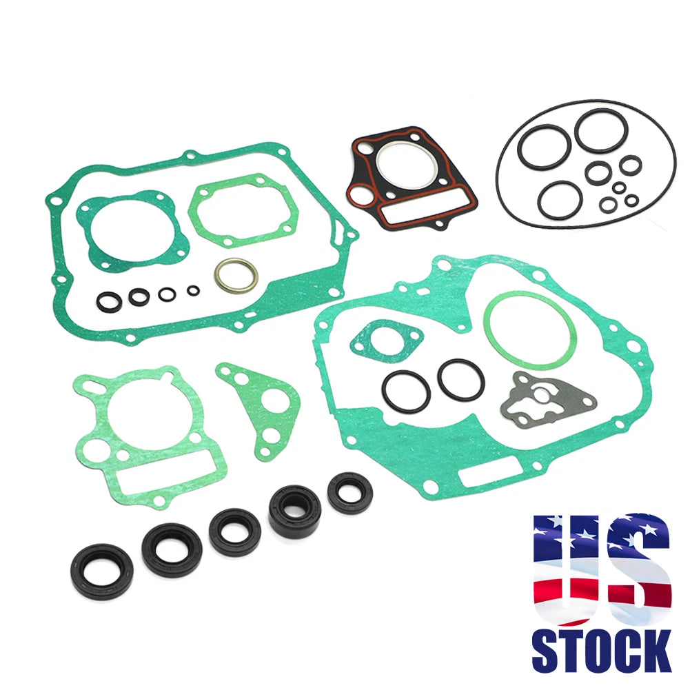 Complete Engine Gasket & Seal O-ring Set for Honda C70 CRF70 XR70R SL70 (1970s)
