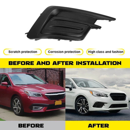2X Front Fog Light Lamp Bezel Cover for Subaru Legacy (2018–2019)